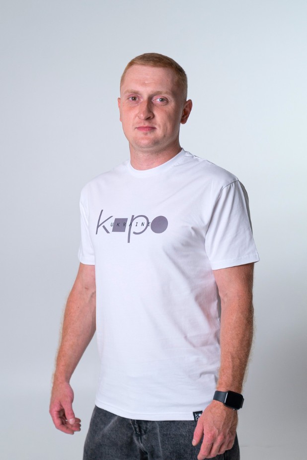 Kopo men's T-shirt. Color: White